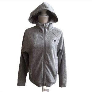 FABLETICS Gray Long Sleeve Comfortable Zip Up Hoodie Size XS